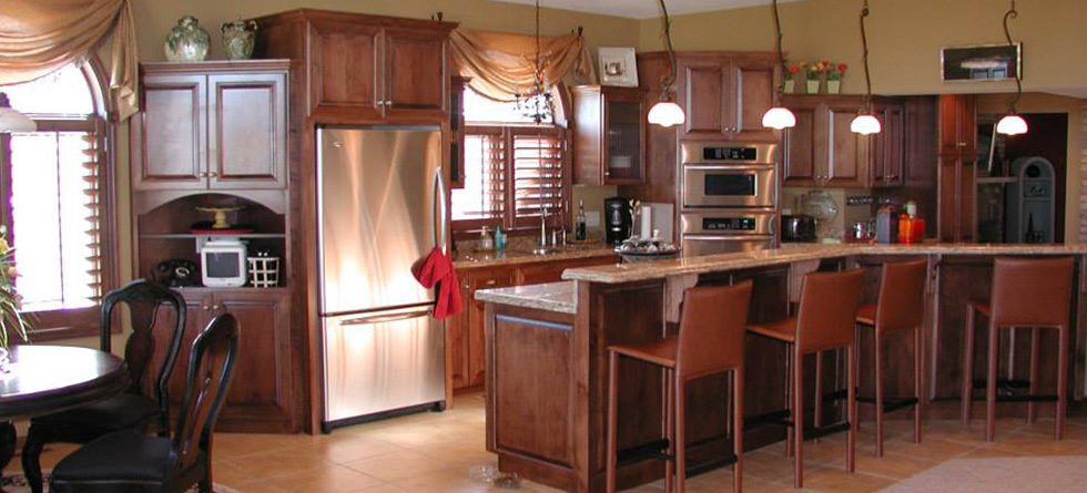 Custom kitchen cabinetry