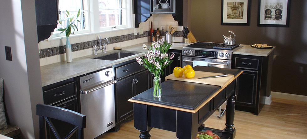 Custom kitchen cabinetry